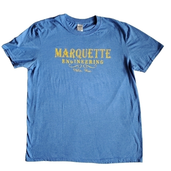 WISCONSIN Marquette Engineering T-Shirt Size Large - Picture 1 of 3